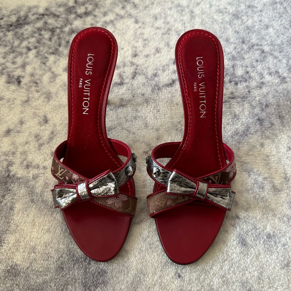 Louis Vuitton Murakami Cherry Blossom Heels
